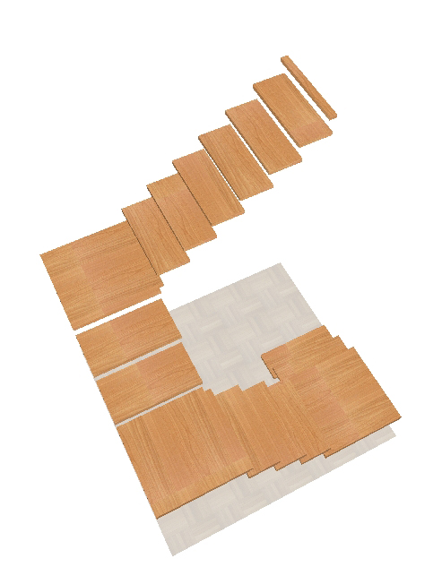 3/4 zabiegu ze spocznikami